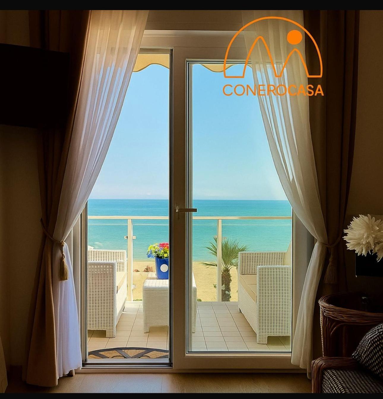 Conero Casa - Marcelli Di Numana In Via Litoranea 101 Sul Mare Vista Spiaggia Con Parcheggio Esclusivo Exteriör bild